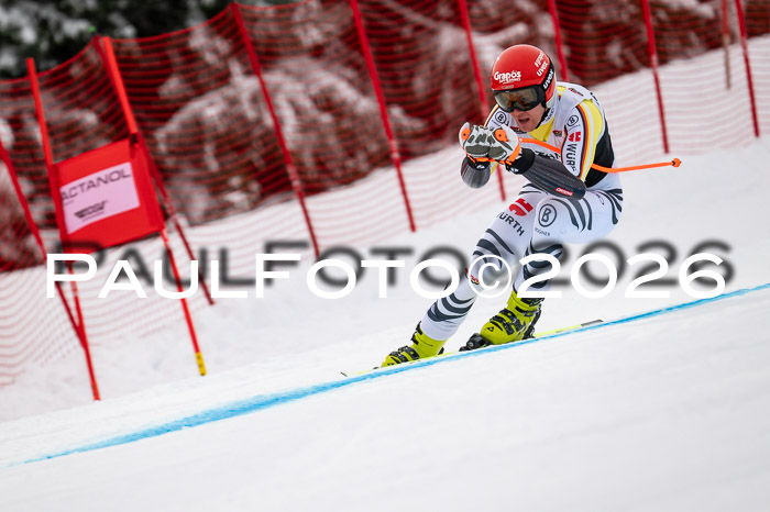 FIS NC Super-G, GER + BRA, Herren  12.01.2026
