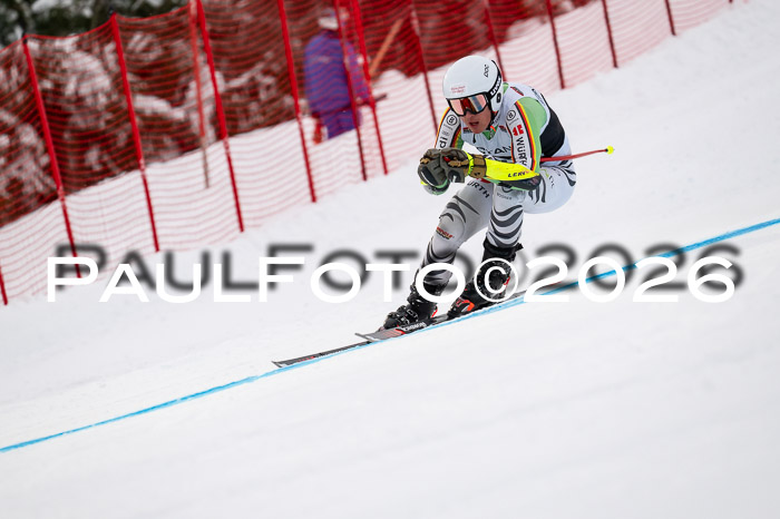 FIS NC Super-G, GER + BRA, Herren  12.01.2026