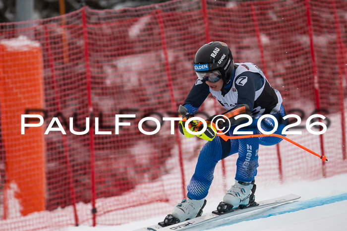 FIS NC Super-G, GER + BRA, Herren  12.01.2026
