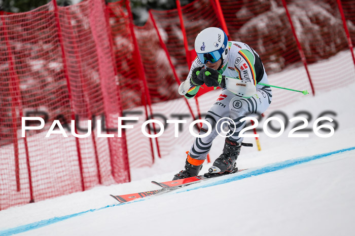 FIS NC Super-G, GER + BRA, Herren  12.01.2026