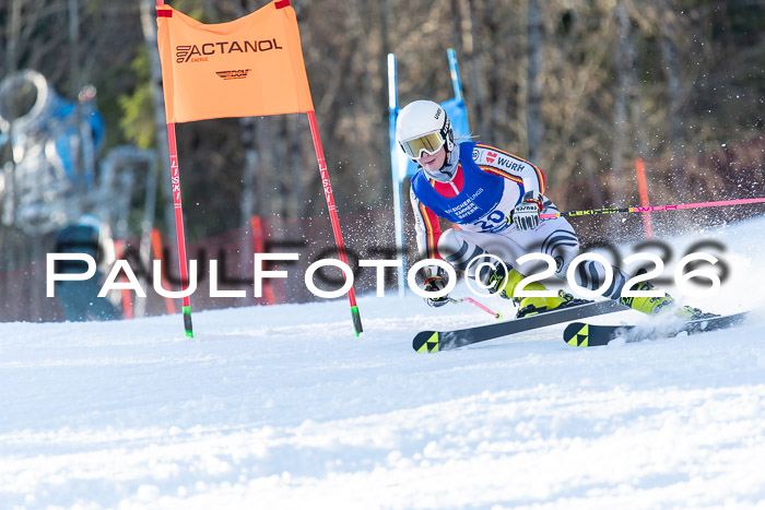 Bayerische Schülermeisterschaft RS, 16.01.2026