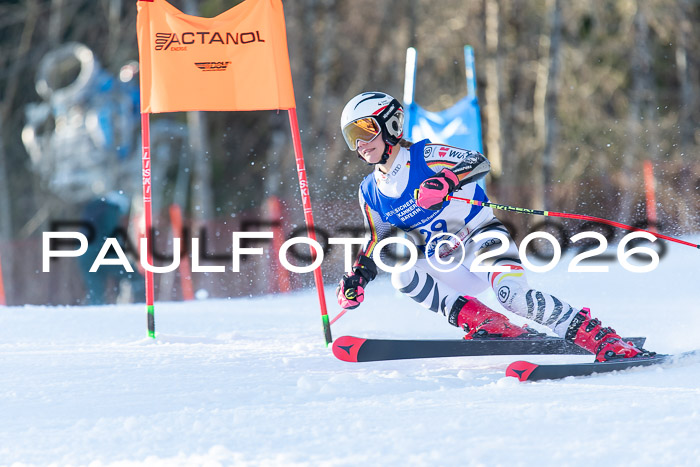 Bayerische Schülermeisterschaft RS, 16.01.2026