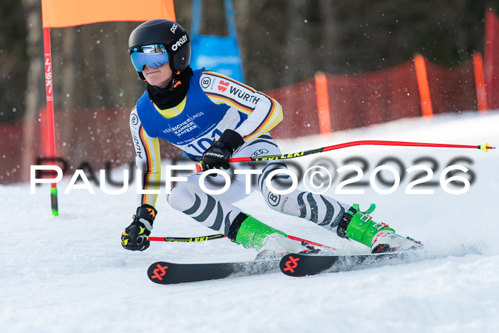 Bayerische Schülermeisterschaft RS, 16.01.2026