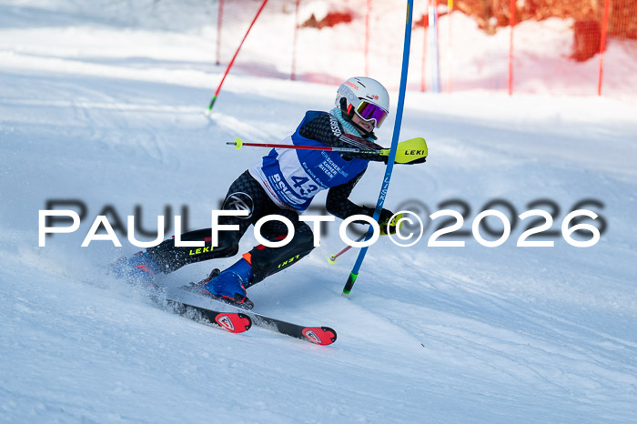 Bayerische Schülermeisterschaft SL, 17.01.2026