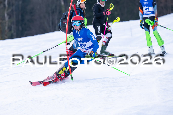 Bayerische Schülermeisterschaft SL, 17.01.2026
