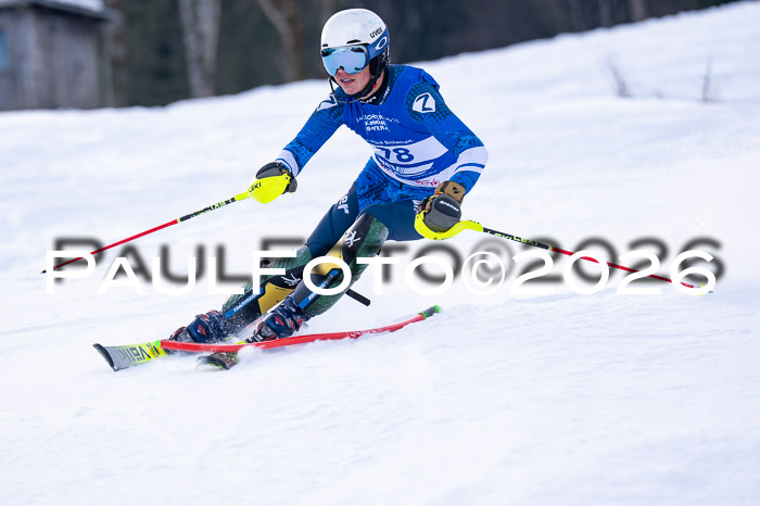 Bayerische Schülermeisterschaft SL, 17.01.2026