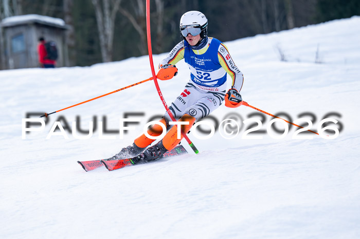 Bayerische Schülermeisterschaft SL, 17.01.2026
