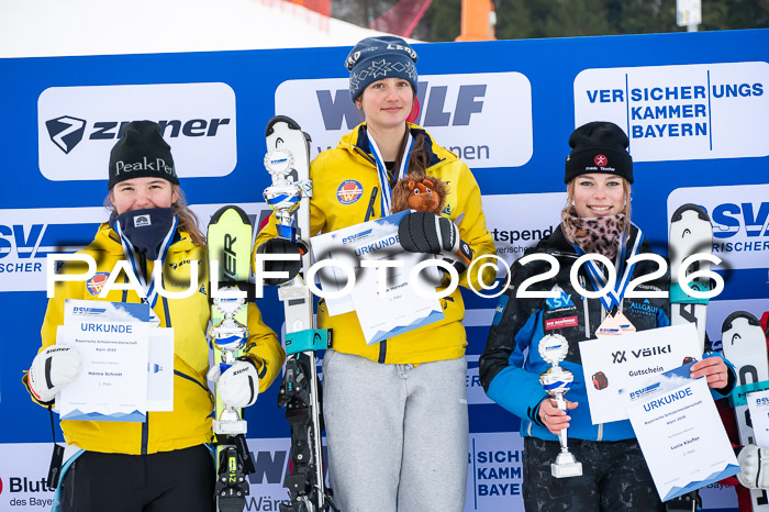 Bayerische Schülermeisterschaft SL, 17.01.2026