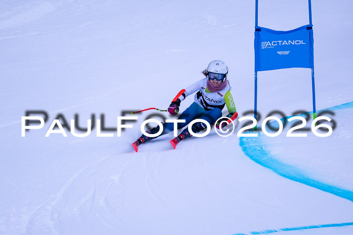 DSV Actanol Schülercup Alpin U14 RS+, 31.01.2026