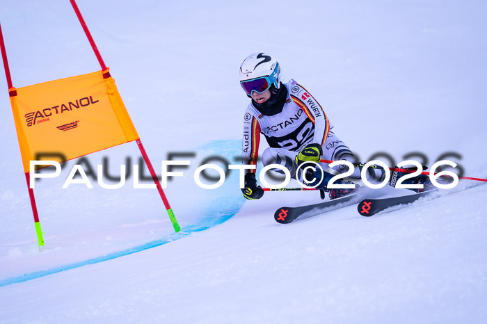 DSV Actanol Schülercup Alpin U14 RS+, 31.01.2026