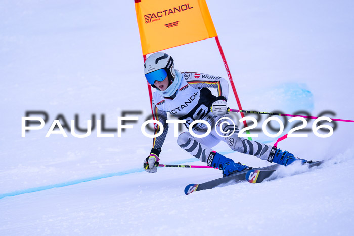 DSV Actanol Schülercup Alpin U14 RS+, 31.01.2026
