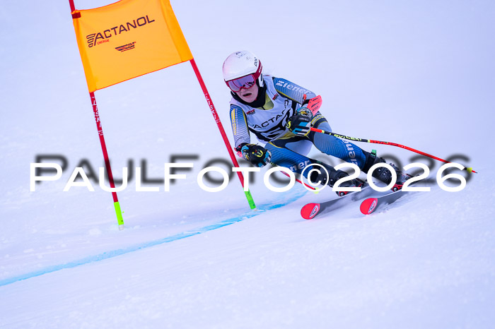 DSV Actanol Schülercup Alpin U14 RS+, 31.01.2026