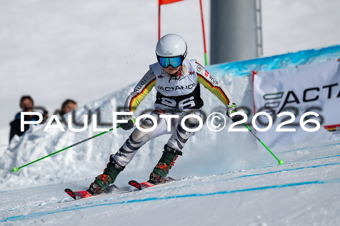 DSV Actanol Schülercup Alpin U14 RS+, 31.01.2026