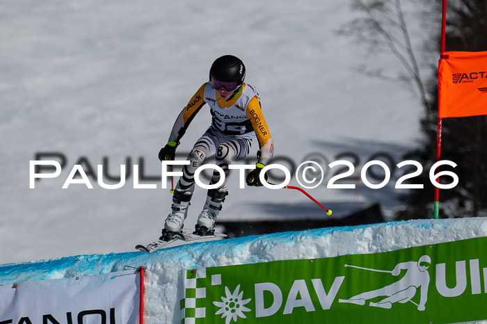 DSV Actanol Schülercup Alpin U14 RS+, 31.01.2026
