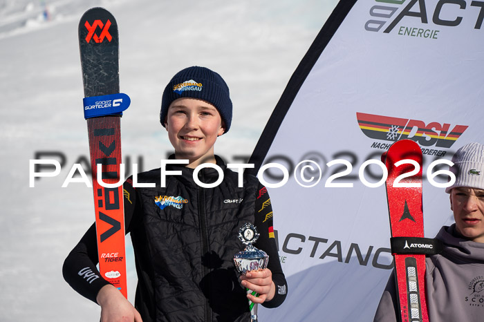 DSV Actanol Schülercup Alpin U14 RS+, 31.01.2026