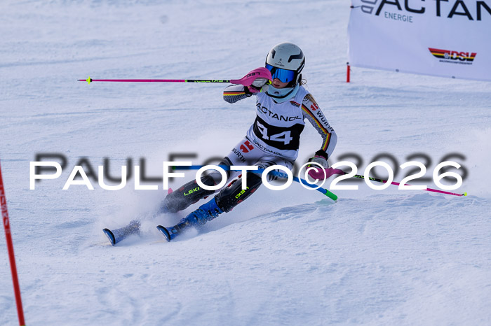 DSV Actanol Schülercup Alpin U14 SL, 14.03.2026